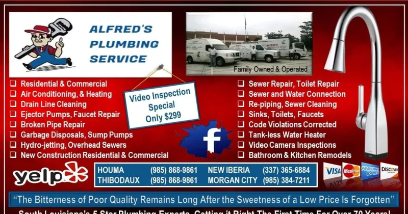 Local plumbing service