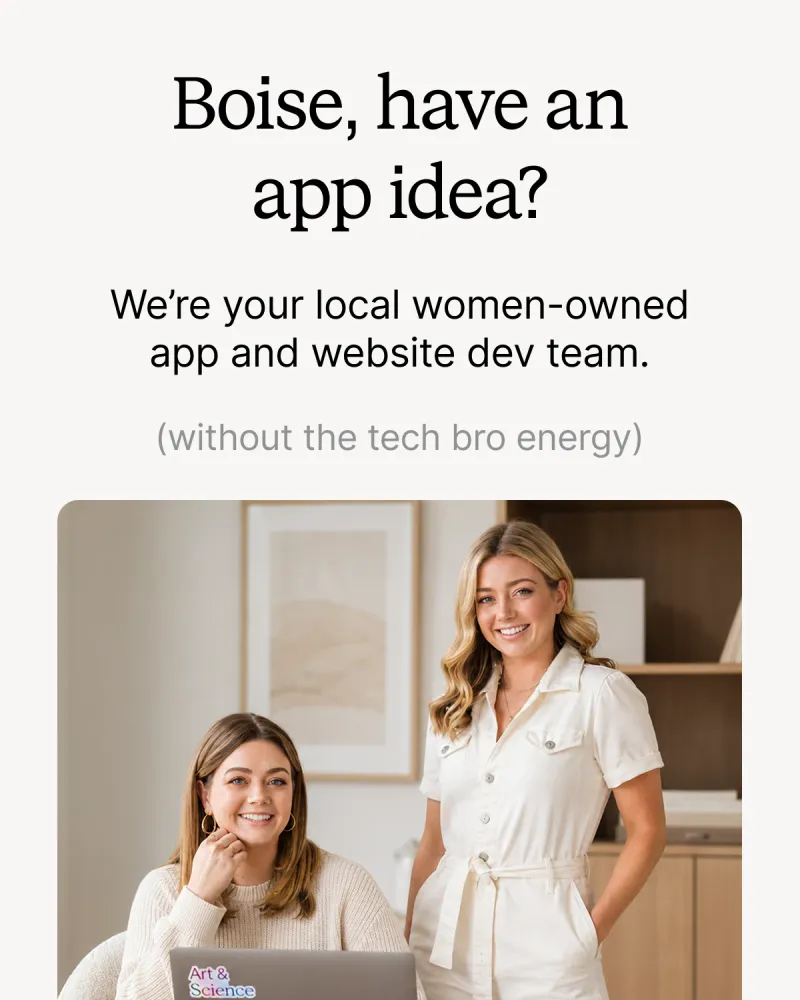 Local app and web development studio
